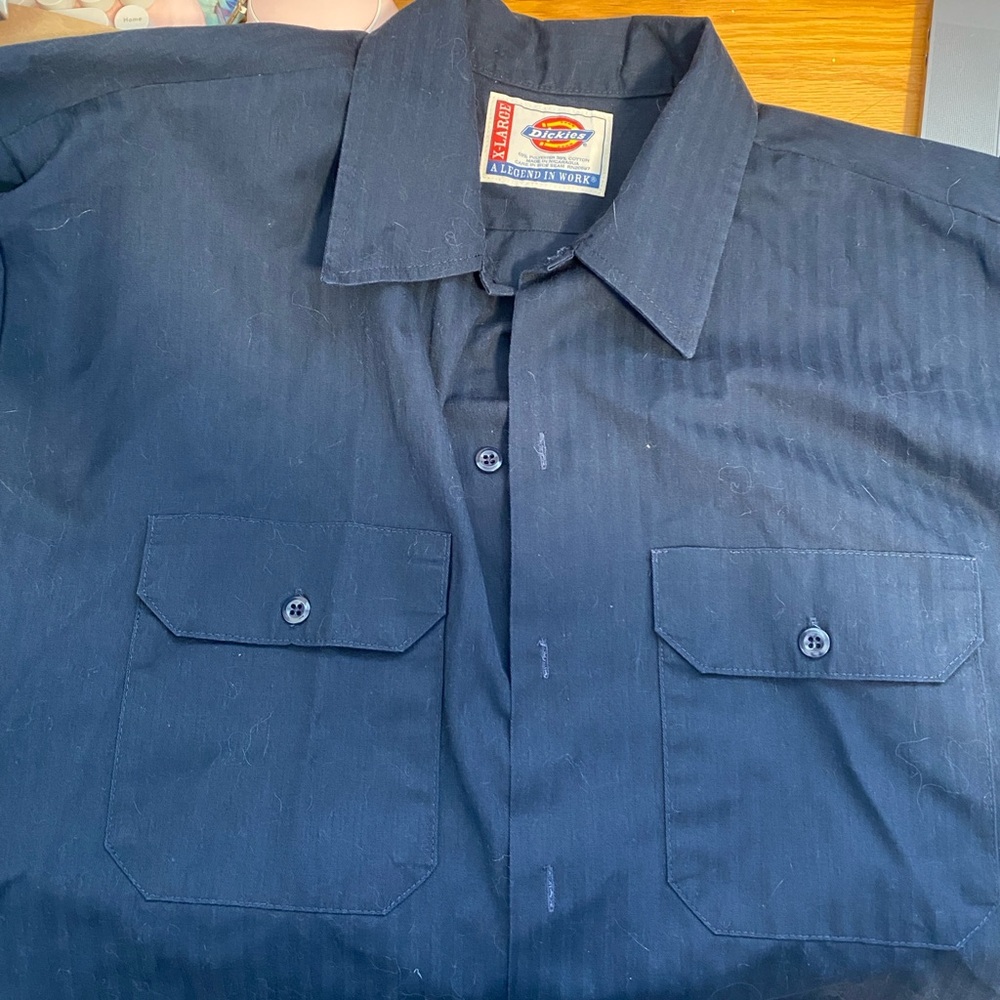 Dickies work button up